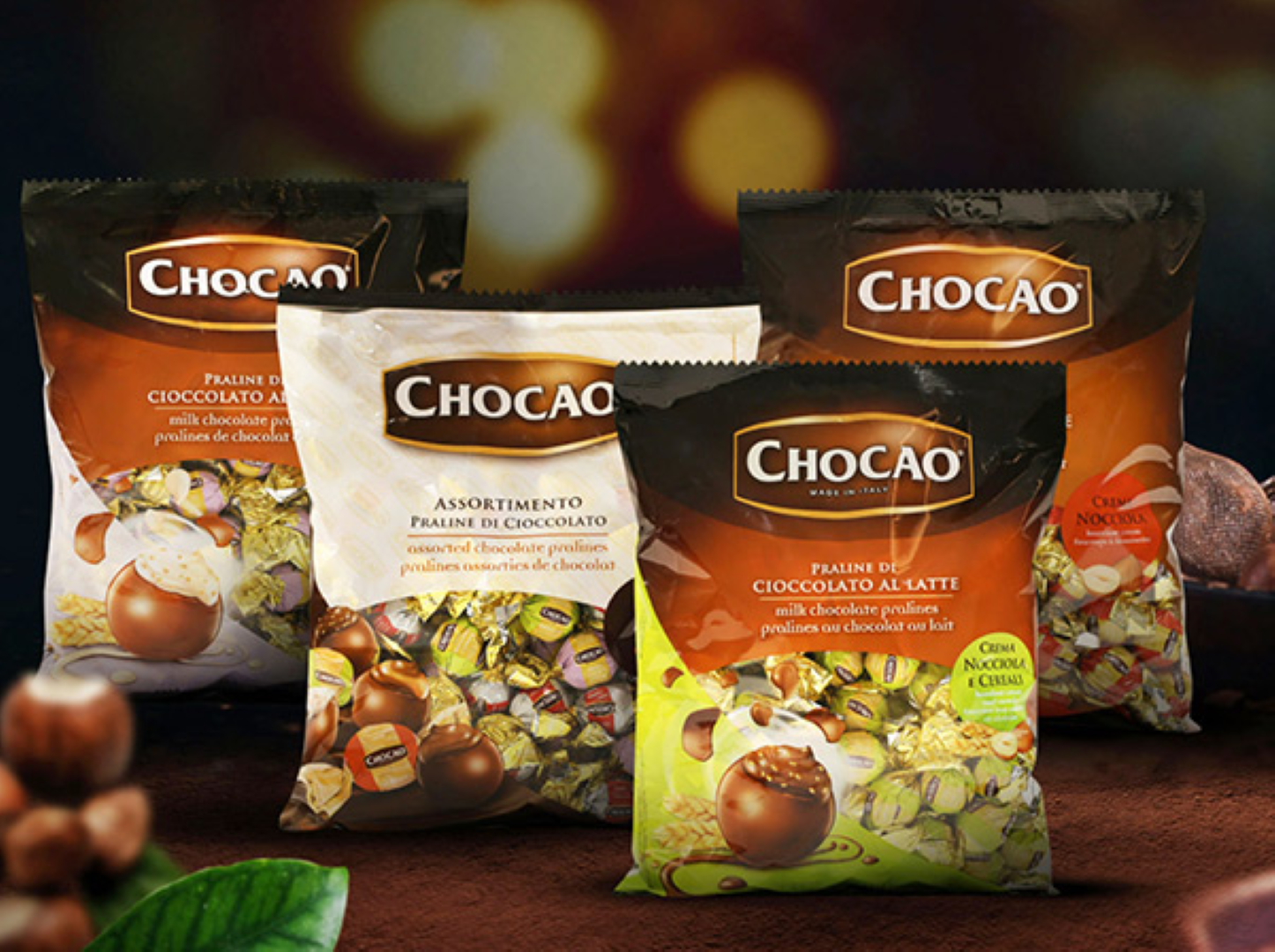 CHOCAO MILK CHOC.CARAMEL 125G